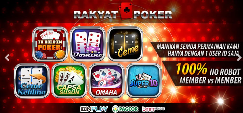RakyatPoker : Situs Poker Online Paling Merakyat